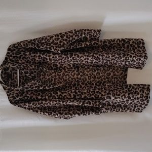 PRICE DROP!~Christian Siriano Plus Leopard Coat